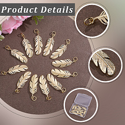 12Pcs Brass Pendants&nbsp;KK-BBC0027-66