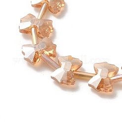 Electroplate Glass Beads&nbsp;EGLA-F163-01-PL02