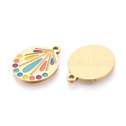 Ion Plating(IP) 316L Surgical Stainless Steel Pendants&nbsp;STAS-H213-21G