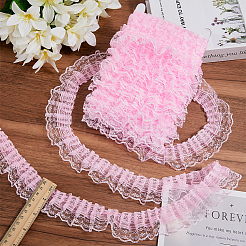 10M Polyester Pleated Lace Trim&nbsp;OCOR-CY0002-17A