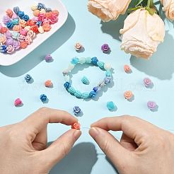 50Pcs 11 Styles Synthetic Coral Beads&nbsp;CORA-FS0001-05