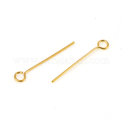 304 Stainless Steel Eye Pins&nbsp;STAS-L244-03B-G