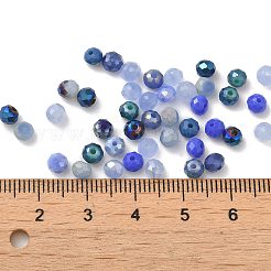 Electroplate Glass Beads&nbsp;GLAA-D020-01G