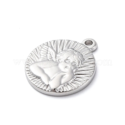 304 Stainless Steel Pendants&nbsp;STAS-S163-07B-P