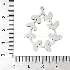 201 Stainless Steel Pendants&nbsp;STAS-S174-25P