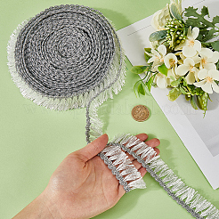 Polyester Tassel Lace Ribbons&nbsp;DIY-WH0530-70A