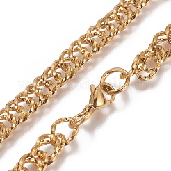 Ion Plating(IP) 304 Stainless Steel Chain Bracelets&nbsp;BJEW-I274-12G