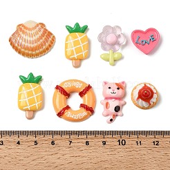 Opaque Resin Cabochons&nbsp;RESI-XCP0001-18