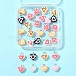 30Pcs Opaque Resin Charms&nbsp;RESI-FS0002-38