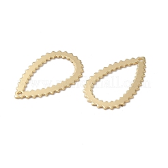 Teardrop Brass Pendants&nbsp;KK-G480-04A-LG