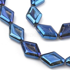 Electroplate Glass Beads Strands&nbsp;EGLA-B010-01A-FR05