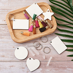 DIY Heat Transfer Keychain Making Kits&nbsp;DIY-TA0003-31