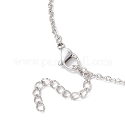 304 Stainless Steel Macrame Pouch Necklace Making for Gemstone Nuggets&nbsp;NJEW-JN05524