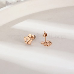 304 Stainless Steel Stud Earrings for Women&nbsp;VB4414-2