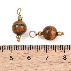 Natural Tiger Eye Pendants&nbsp;GG-CBA5E56-07G-08