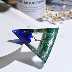 Orgonite Cone Epoxy Resin Display Decorations&nbsp;PW-WGE996E-01
