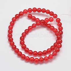 Natural & Dyed Malaysia Jade Bead Strands&nbsp;X-G-A146-6mm-A02