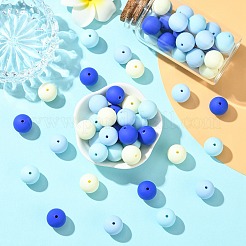 Rubberized Style Opaque Acrylic Beads&nbsp;MACR-CJC0009-02D