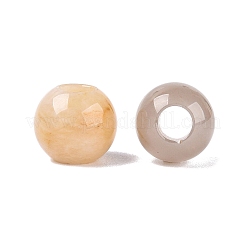 Natural Yellow Aventurine European Beads&nbsp;G-Q607-02C