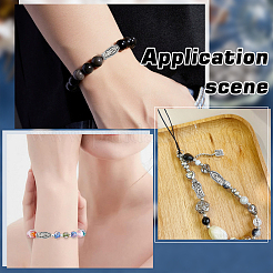 100Pcs 2 Styles Tibetan Style Alloy Beads&nbsp;TIBEB-HY0001-17