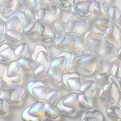 UV Plating Luminous Transparent Acrylic Beads&nbsp;OACR-P010-11A