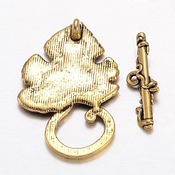 Tibetan Style Toggle Clasps&nbsp;LS-GLF5108Y
