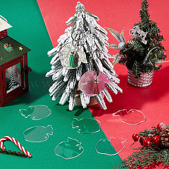 30Pcs Christmas Acrylic Big Pendants&nbsp;FIND-SC0011-41