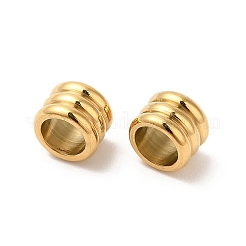 304 Stainless Steel European Beads&nbsp;STAS-H214-04G