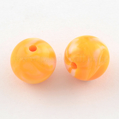 Opaque Acrylic Beads&nbsp;X-SACR-R853-8mm-M