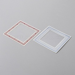 Time Border Theme PET Plastic Visible Decorative Stickers&nbsp;DIY-WH0304-532
