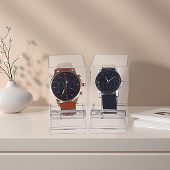 2Pcs Plastic Single Watch Boxes&nbsp;ODIS-CN0001-13A