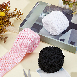 6M 3 Colors Elastic Polyester Ribbon Baby Headbands&nbsp;OHAR-GF0001-54