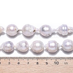 Natural Baroque Pearl Keshi Pearl Beads Strands&nbsp;PEAR-S019-02E-02