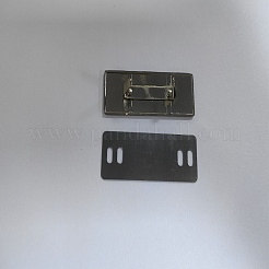 Alloy Blank Name Tags&nbsp;FIND-WH0105-75P