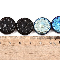 Czech Pressed Glass Beads&nbsp;GLAA-I061-48C