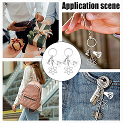 24Pcs Alloy Keychains&nbsp;KEYC-GO00019