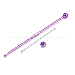 DIY Alloy Beadable Crochet Hooks&nbsp;AJEW-A064-02B