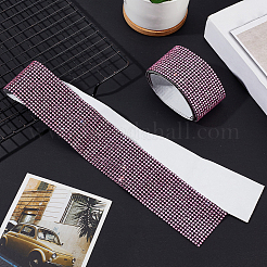 2Pcs Resin Rhinestone Glue Non-slip Car Door Stickers&nbsp;AJEW-GF0013-31A