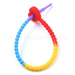 Heart Silicone Cable Ties&nbsp;SIL-T057-01J