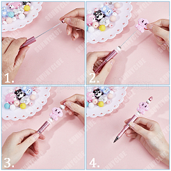 DIY Animal Beaded Pen Making Kit&nbsp;DIY-SC0023-10