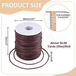 50M Hollow Pipe PVC Tubular Synthetic Rubber Cord&nbsp;OCOR-HY0001-38A