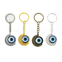 Alloy Pendant with Translucent Resin Cabochons Keychains&nbsp;KEYC-JKC01139
