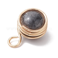 Natural Mixed Gemstone Pendants&nbsp;PALLOY-JF02670-01