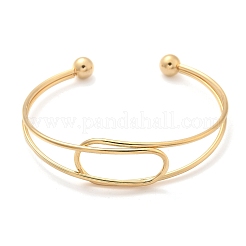 304 Stainless Steel Cuff Bangles&nbsp;BJEW-L682-034G