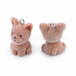Opaque Resin Pendants&nbsp;RESI-T053-05