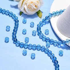 Natural Quartz Crystal Beads Strands&nbsp;G-G099-8mm-21
