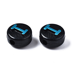 Opaque Black Acrylic Beads&nbsp;MACR-Q242-009B