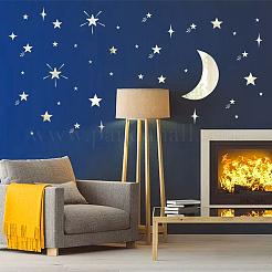 Star Acrylic Mirror Wall Stickers&nbsp;DIY-PH0017-37B