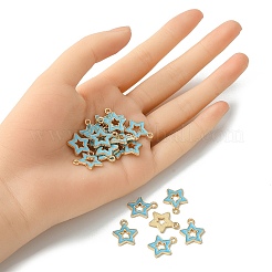Alloy Enamel Pendants&nbsp;ENAM-YW0003-01E