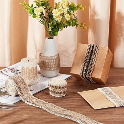 6 Bundles 6 Styles Burlap Ribbon&nbsp;OCOR-OC0001-18